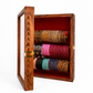 Premium Wooden Bangle Organizer Box with Glass Door