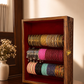 Premium Wooden Bangle Organizer Box with Glass Door