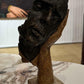 Modern Abstract Face Sculpture – Artistic Resin Bust Statue for Home & Office Decor